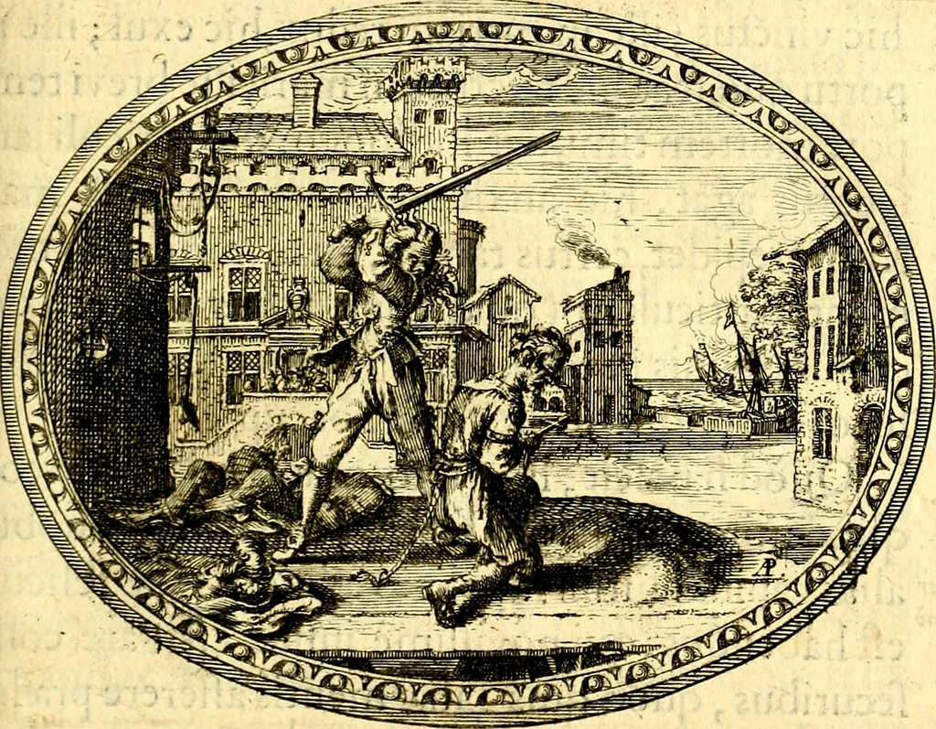An illustration from Mundi lapis lydius, siue, Vanitas per veritat falsi accusata & conuicta, 1639, leaf 270