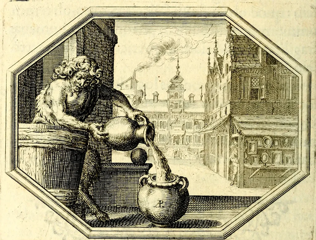 An illustration from Mundi lapis lydius, siue, Vanitas per veritat falsi accusata & conuicta, 1639, leaf 39