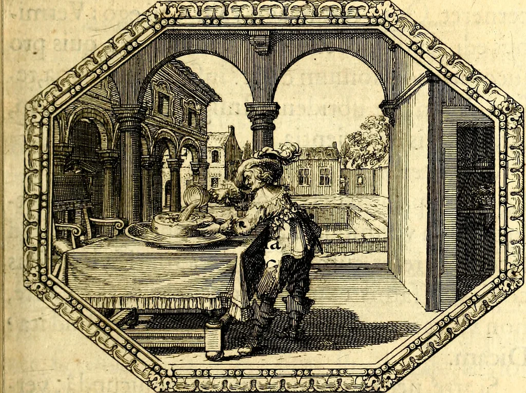 An illustration from Mundi lapis lydius, siue, Vanitas per veritat falsi accusata & conuicta, 1639, leaf 70