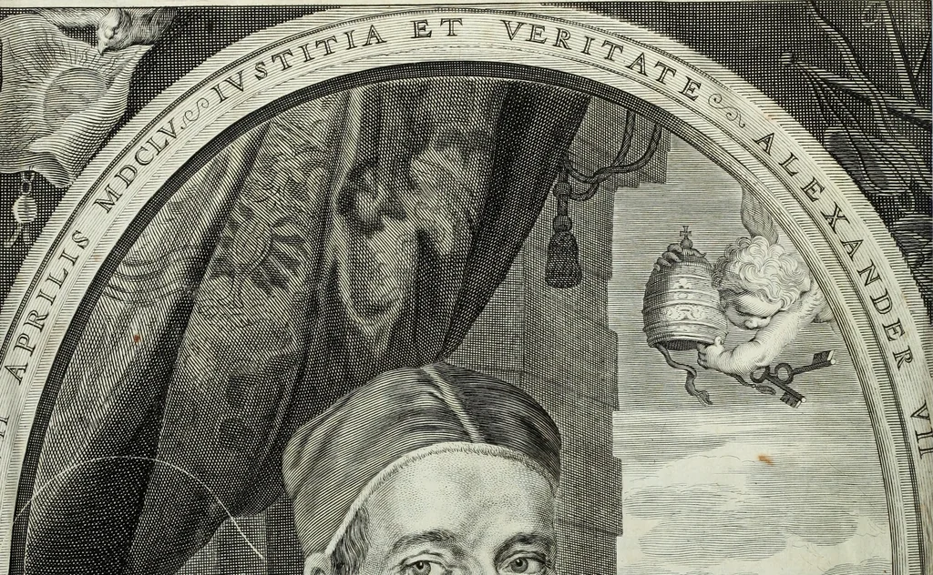 An illustration from Mundus Subterraneus, in XII libros digestus; quo divinum subterrestris mundi opificium, mira ergasteriorum naturæ in eo distributio, verbo pantámorphou Protei regnum, universæ denique naturæ majestas, 1665, leaf 11