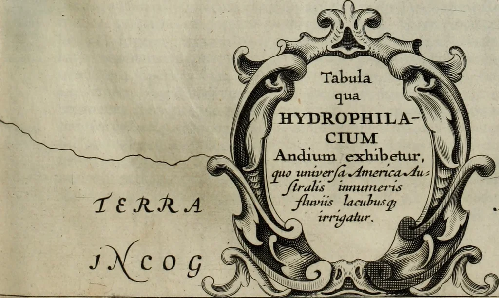 An illustration from Mundus Subterraneus, in XII libros digestus; quo divinum subterrestris mundi opificium, mira ergasteriorum naturæ in eo distributio, verbo pantámorphou Protei regnum, universæ denique naturæ majestas, 1665, leaf 122