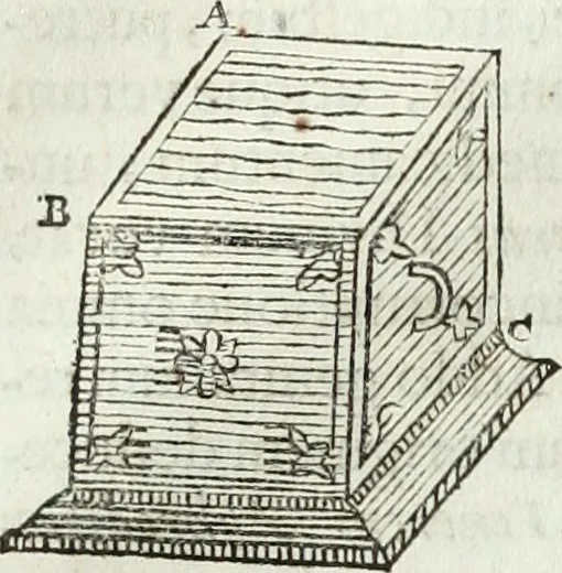 An illustration from Mundus Subterraneus, in XII libros digestus; quo divinum subterrestris mundi opificium, mira ergasteriorum naturæ in eo distributio, verbo pantámorphou Protei regnum, universæ denique naturæ majestas, 1665, leaf 227