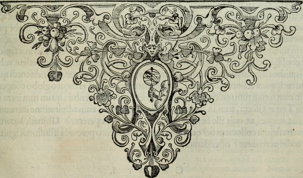 An illustration from Mundus Subterraneus, in XII libros digestus; quo divinum subterrestris mundi opificium, mira ergasteriorum naturæ in eo distributio, verbo pantámorphou Protei regnum, universæ denique naturæ majestas, 1665, leaf 230