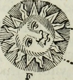 An illustration from Mundus Subterraneus, in XII libros digestus; quo divinum subterrestris mundi opificium, mira ergasteriorum naturæ in eo distributio, verbo pantámorphou Protei regnum, universæ denique naturæ majestas, 1665, leaf 450