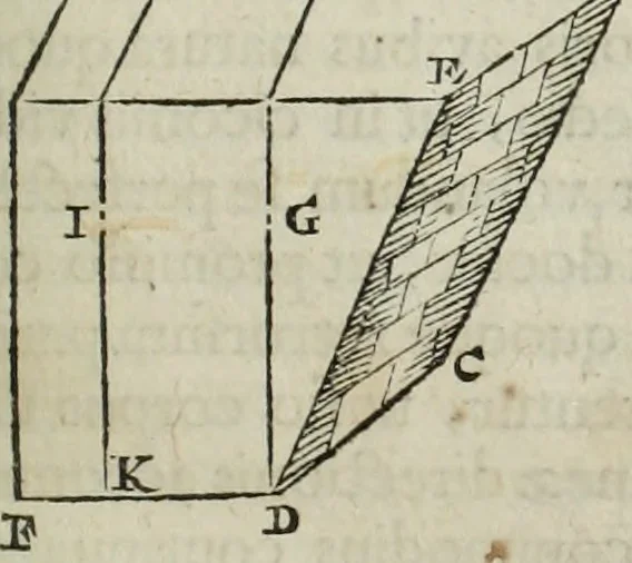 An illustration from Mundus Subterraneus, in XII libros digestus; quo divinum subterrestris mundi opificium, mira ergasteriorum naturæ in eo distributio, verbo pantámorphou Protei regnum, universæ denique naturæ majestas, 1665, leaf 50