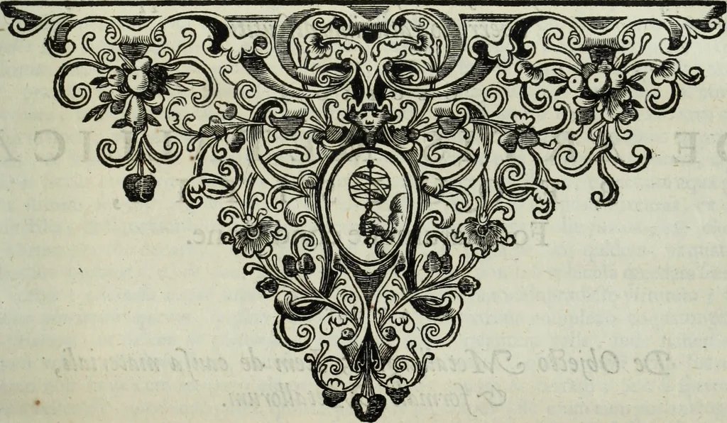 An illustration from Mundus Subterraneus, in XII libros digestus; quo divinum subterrestris mundi opificium, mira ergasteriorum naturæ in eo distributio, verbo pantámorphou Protei regnum, universæ denique naturæ majestas, 1665, leaf 598