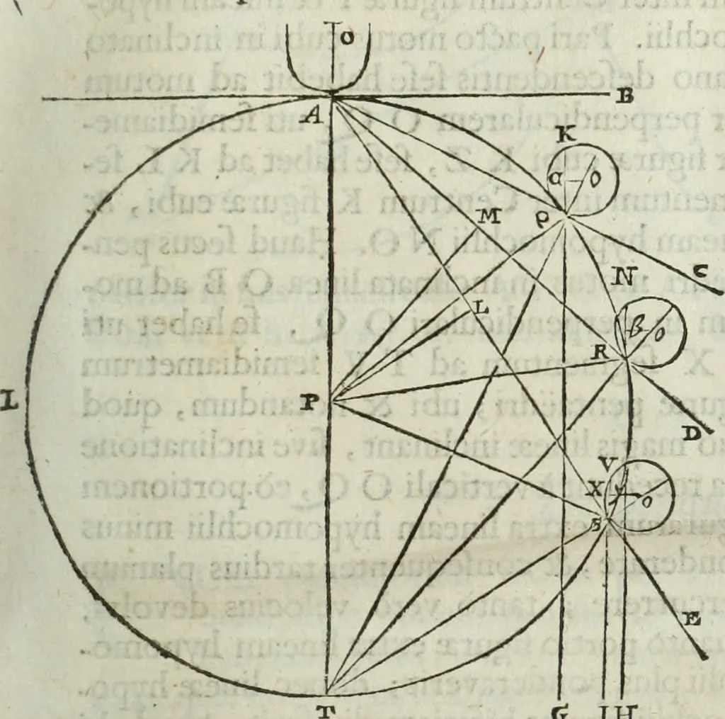An illustration from Mundus Subterraneus, in XII libros digestus; quo divinum subterrestris mundi opificium, mira ergasteriorum naturæ in eo distributio, verbo pantámorphou Protei regnum, universæ denique naturæ majestas, 1665, leaf 78