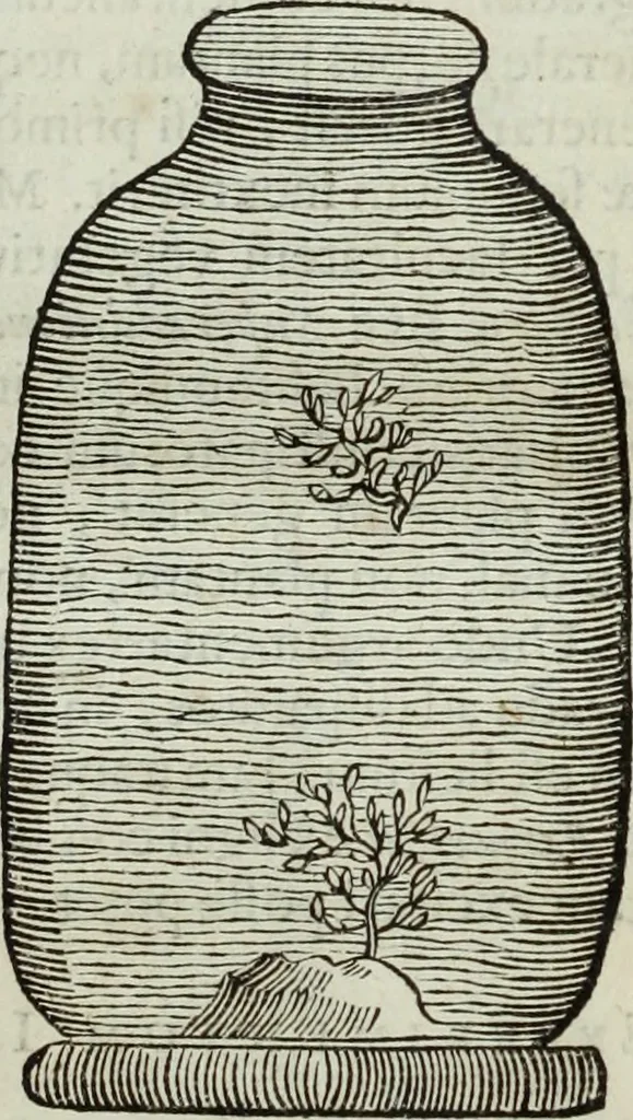 An illustration from Mundus Subterraneus, in XII libros digestus; quo divinum subterrestris mundi opificium, mira ergasteriorum naturæ in eo distributio, verbo pantámorphou Protei regnum, universæ denique naturæ majestas, 1665, leaf 875