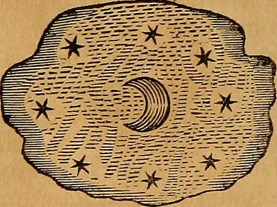 An illustration from Mundus subterraneus, in XII libros digestus : qvo divinum subterrestris mundi opificium, mira ergasteriorum naturae in eo distributio, verbo [pantamorphon] Protei regnum, universae denique naturae majestas & divitiae summa rerum varietate exponuntur, abditorum effectuum causae acri indagine inquistae demonstrantur, cognitae per artis & naturae conjugium ad humanae vitae necessarium usum vario experimentorum apparata, necnon novo modo & ratione applicantur. Ad Alexandrum VII. pont. opt. max., 1678, leaf 471