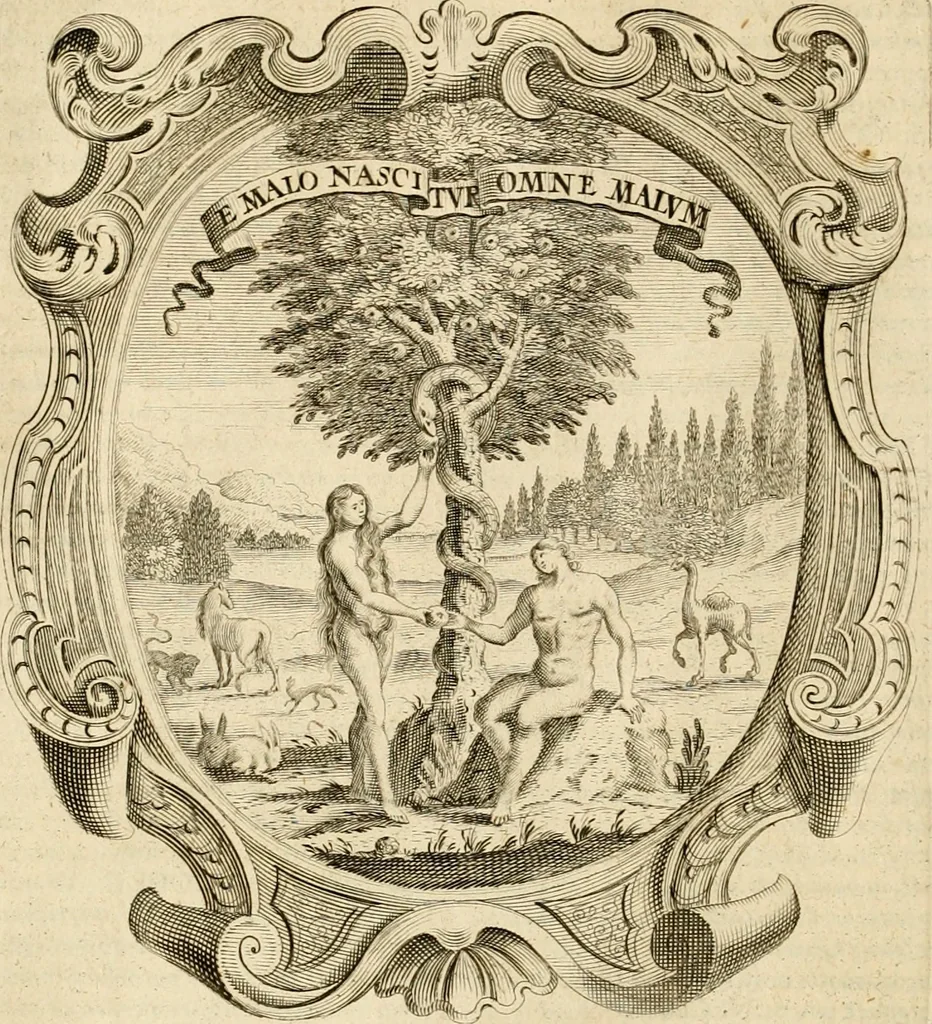 An illustration from Mundus symbolicus, in emblematum universitate formatus, explicatus, et tam sacris, quàm profanis eruditionibus ac sententiis illustratus : subministrans oratoribus, praedicatoribus, academicis, poetis &c. innumera conceptuum argumenta, 1687, leaf 233