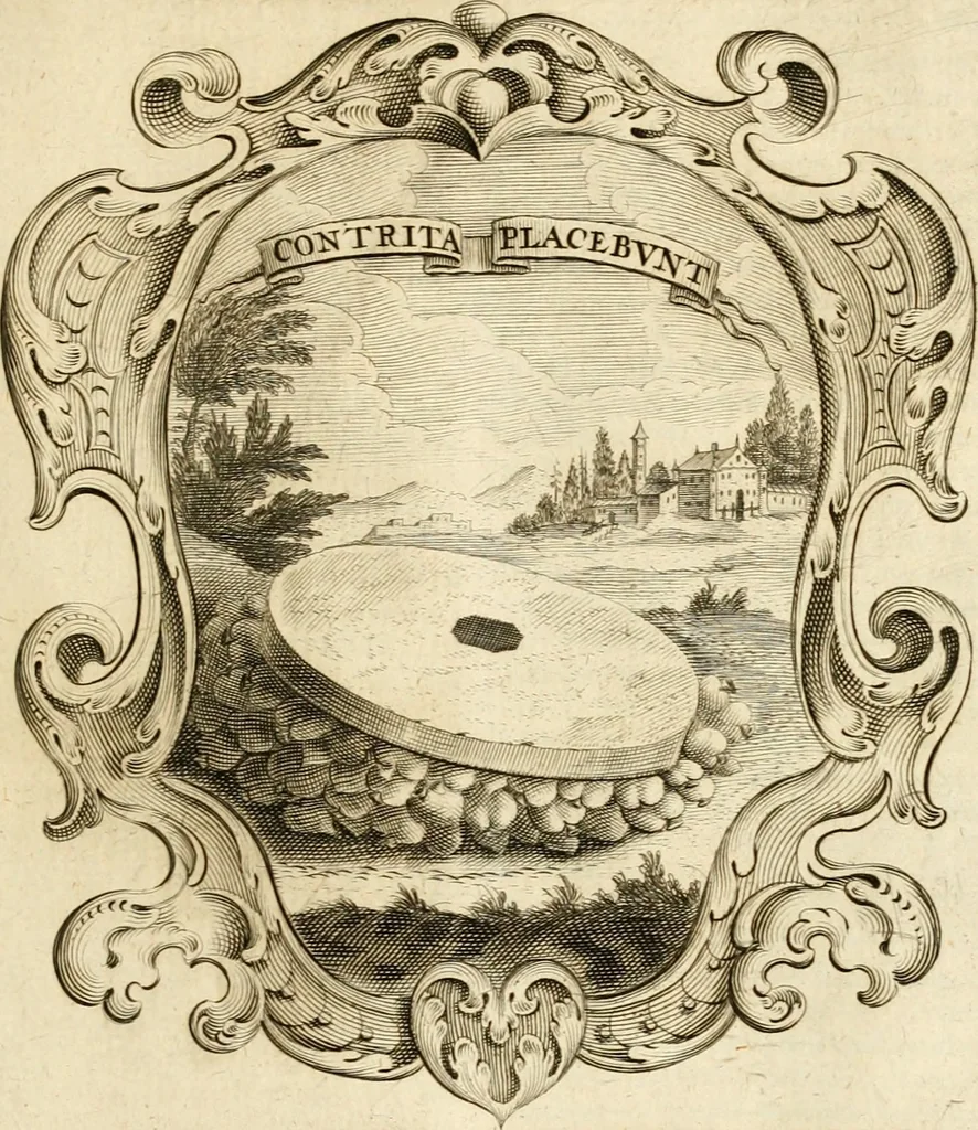 An illustration from Mundus symbolicus, in emblematum universitate formatus, explicatus, et tam sacris, quàm profanis eruditionibus ac sententiis illustratus : subministrans oratoribus, praedicatoribus, academicis, poetis &c. innumera conceptuum argumenta, 1687, leaf 300