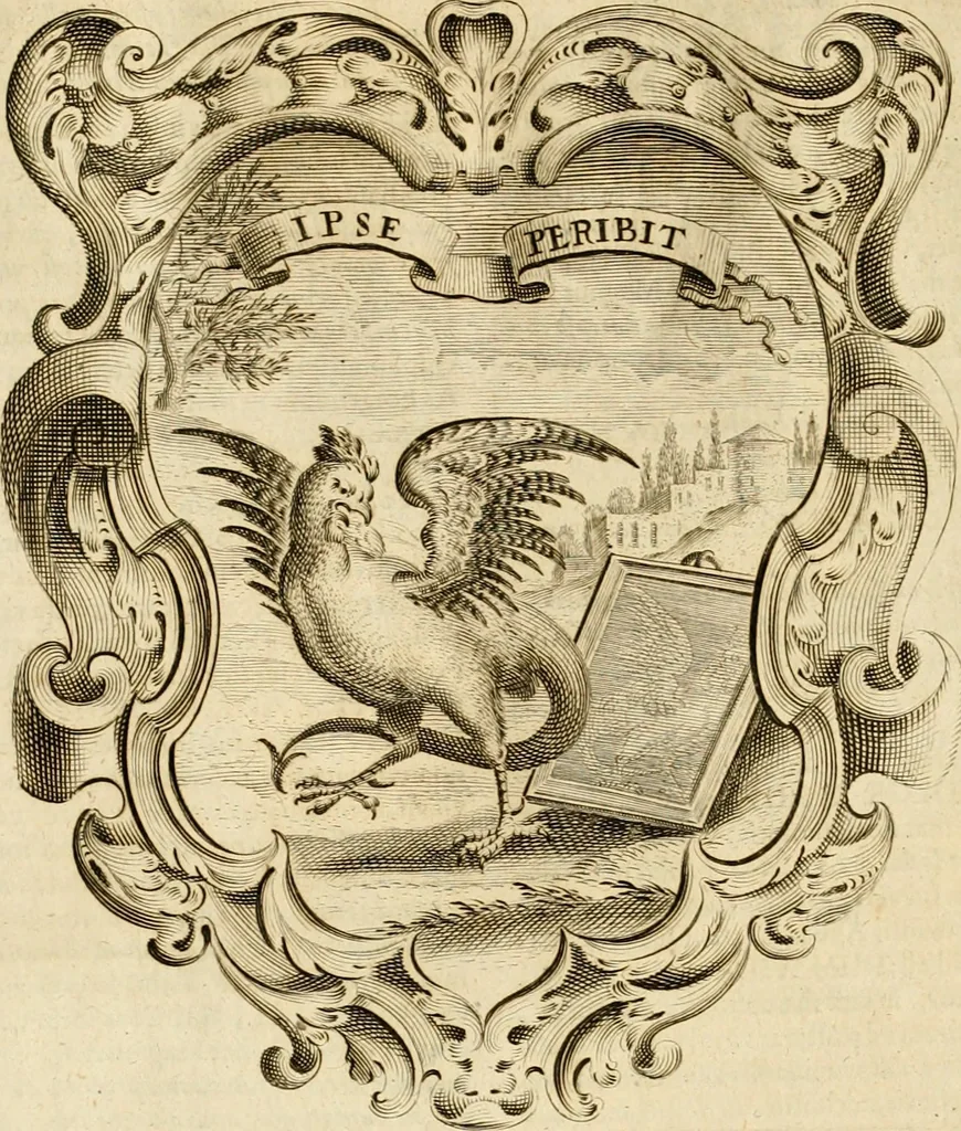 An illustration from Mundus symbolicus, in emblematum universitate formatus, explicatus, et tam sacris, quàm profanis eruditionibus ac sententiis illustratus : subministrans oratoribus, praedicatoribus, academicis, poetis &c. innumera conceptuum argumenta, 1687, leaf 537
