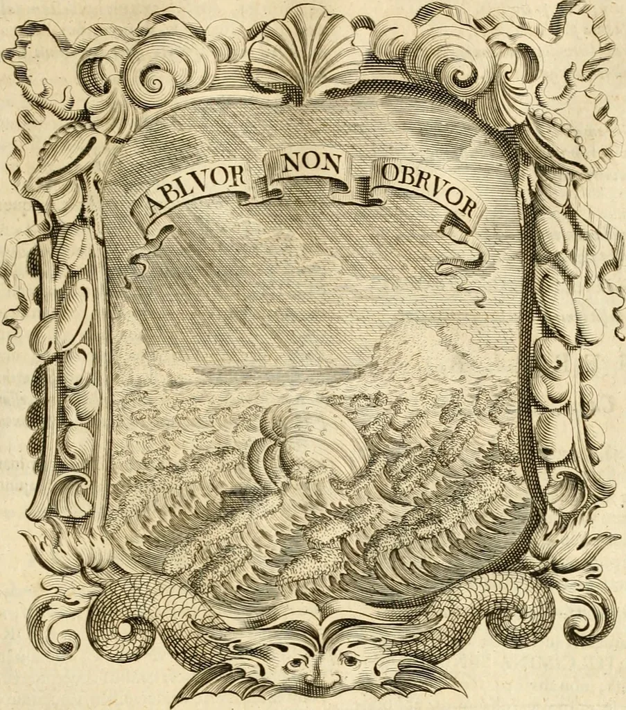 An illustration from Mundus symbolicus, in emblematum universitate formatus, explicatus, et tam sacris, quàm profanis eruditionibus ac sententiis illustratus : subministrans oratoribus, praedicatoribus, academicis, poetis &c. innumera conceptuum argumenta, 1687, leaf 676