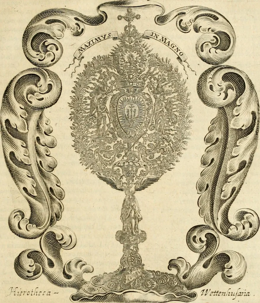 An illustration from Mundus symbolicus, in emblematum universitate formatus, explicatus, et tam sacris, quàm profanis eruditionibus ac sententiis illustratus : subministrans oratoribus, praedicatoribus, academicis, poetis &c. innumera conceptuum argumenta, 1687, leaf 806