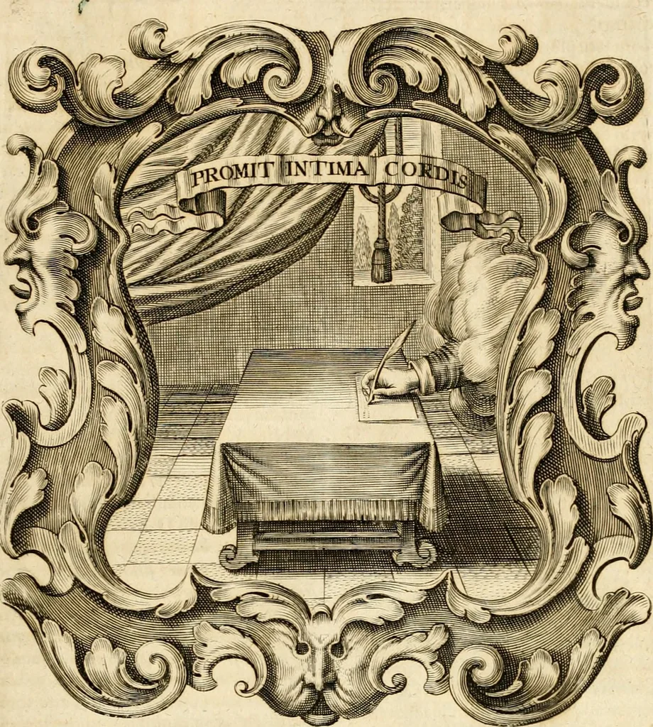 An illustration from Mundus symbolicus, in emblematum universitate formatus, explicatus, et tam sacris, quàm profanis eruditionibus ac sententiis illustratus : subministrans oratoribus, praedicatoribus, academicis, poetis &c. innumera conceptuum argumenta, 1687, leaf 932