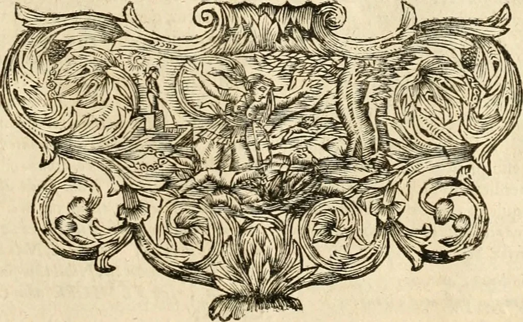 An illustration from Mundus symbolicus, in emblematum universitate formatus, explicatus, et tam sacris, quàm profanis eruditionibus ac sententiis illustratus : subministrans oratoribus, praedicatoribus, academicis, poetis &c. innumera conceptuum argumenta, 1687, leaf 998
