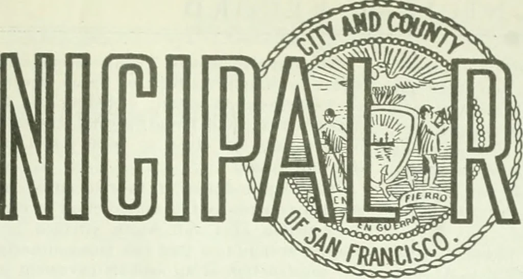 An illustration from Municipal record, 1908, leaf 176