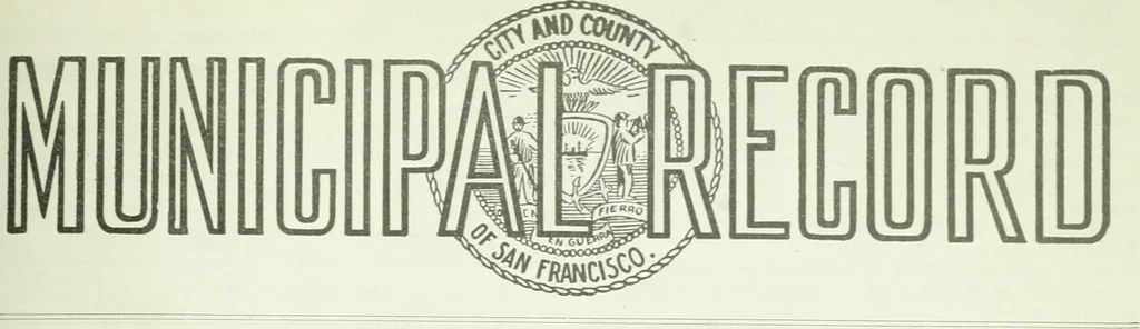 An illustration from Municipal record, 1908, leaf 192