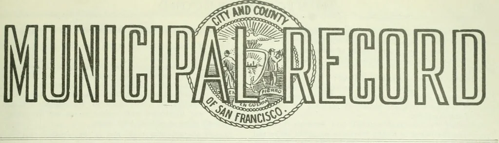 An illustration from Municipal record, 1908, leaf 52