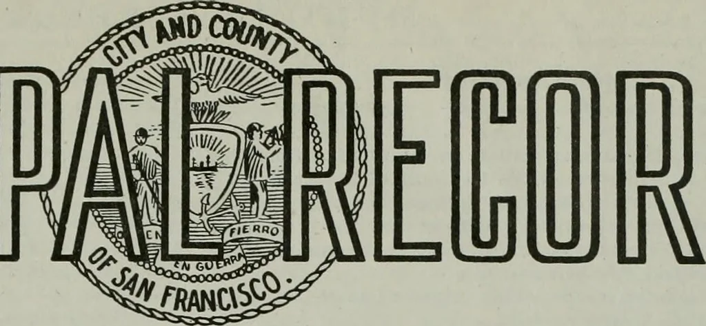 An illustration from Municipal record, 1908, leaf 116