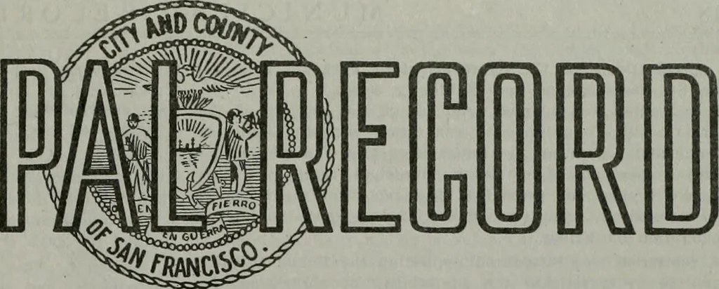 An illustration from Municipal record, 1908, leaf 20