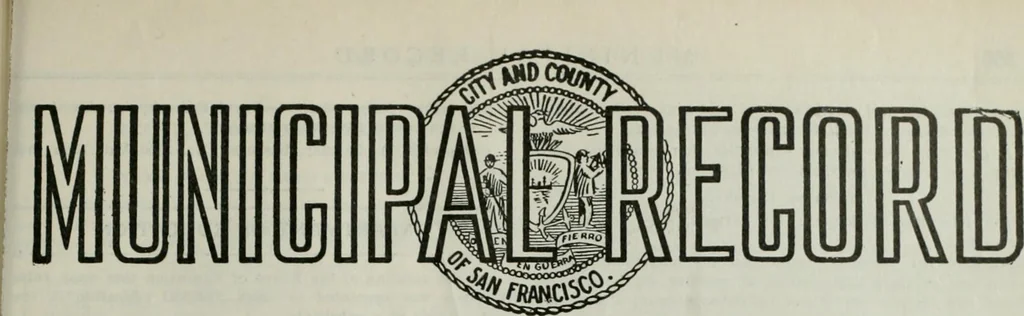 An illustration from Municipal record, 1908, leaf 352