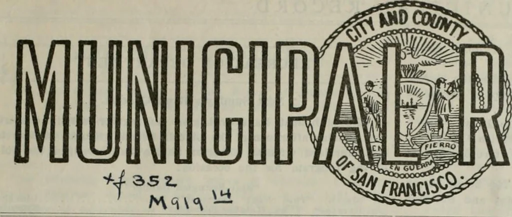 An illustration from Municipal record, 1908, leaf 4