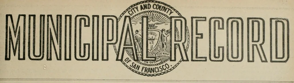 An illustration from Municipal record, 1908, leaf 148