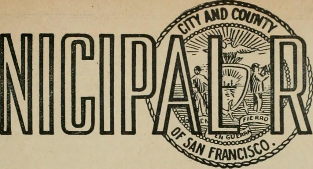 An illustration from Municipal record, 1908, leaf 344