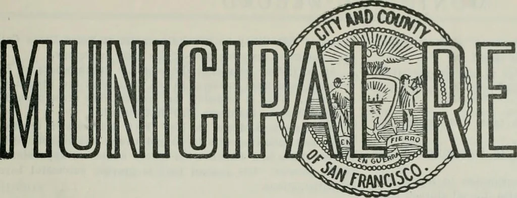 An illustration from Municipal record, 1908, leaf 360