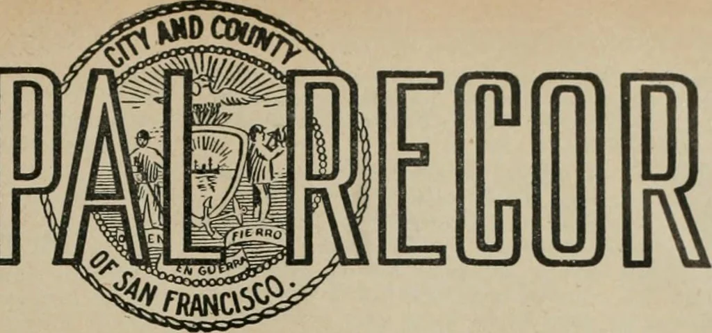An illustration from Municipal record, 1908, leaf 52