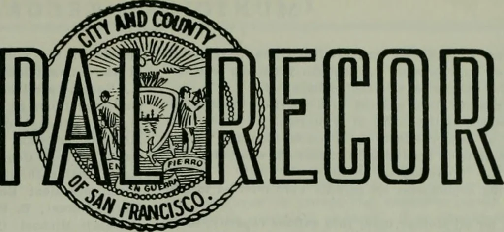 An illustration from Municipal record, 1908, leaf 108