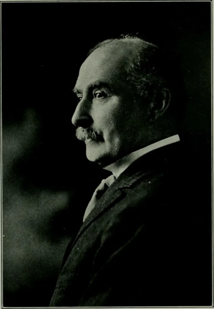 An illustration from Municipal record, 1908, leaf 234