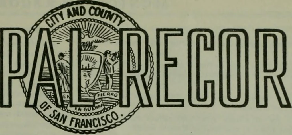 An illustration from Municipal record, 1908, leaf 376
