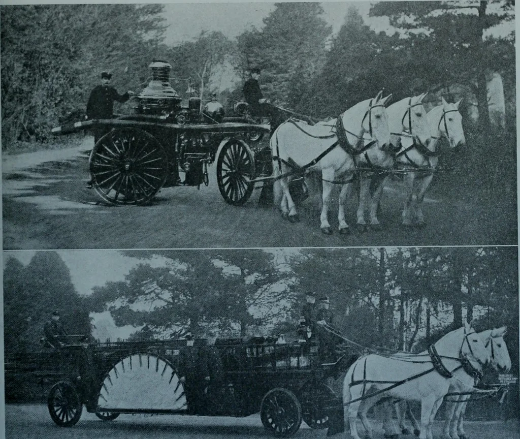 An illustration from Municipal record, 1908, leaf 364