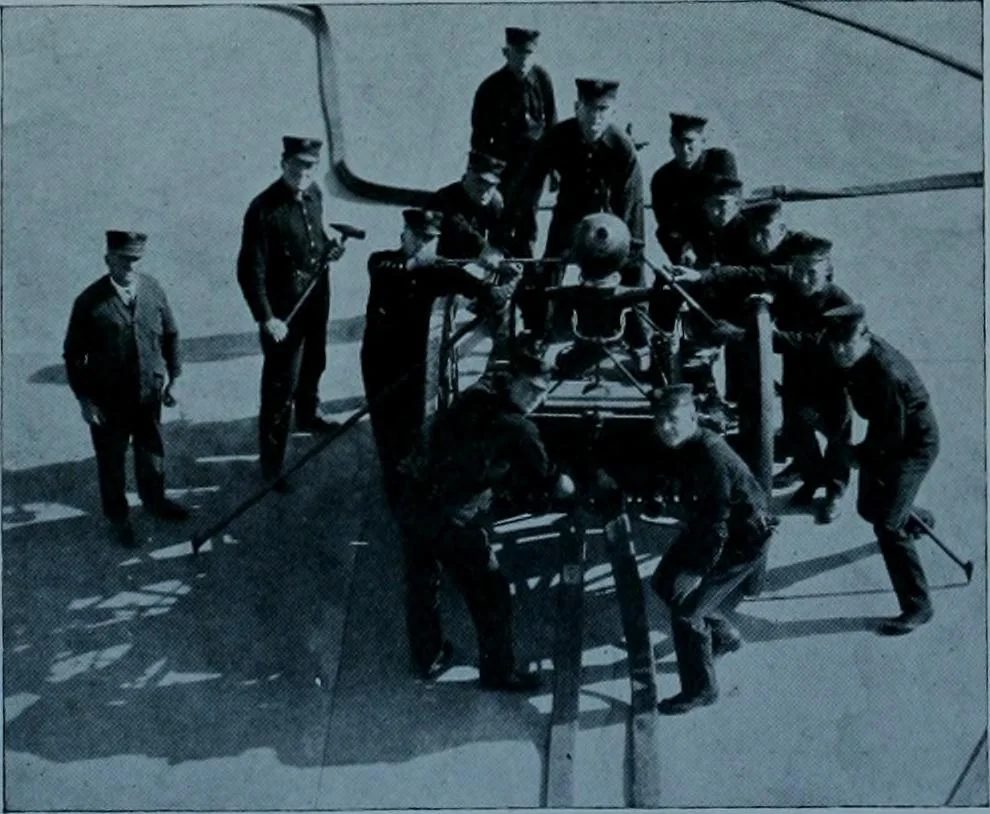 An illustration from Municipal record, 1908, leaf 365