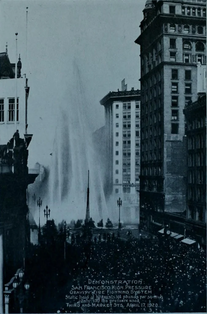 An illustration from Municipal record, 1908, leaf 368