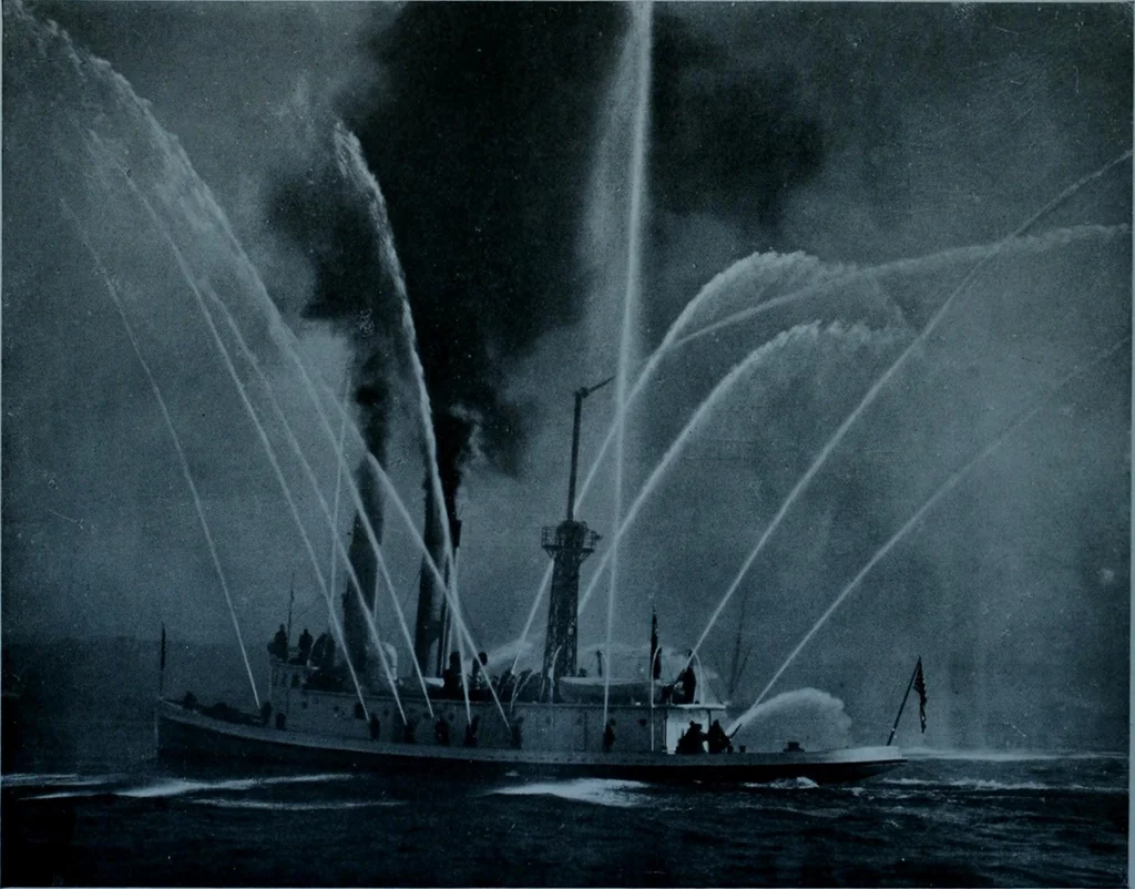 An illustration from Municipal record, 1908, leaf 369