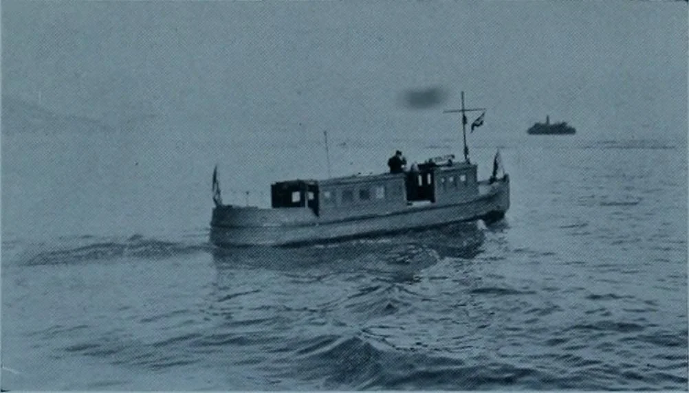 An illustration from Municipal record, 1908, leaf 457