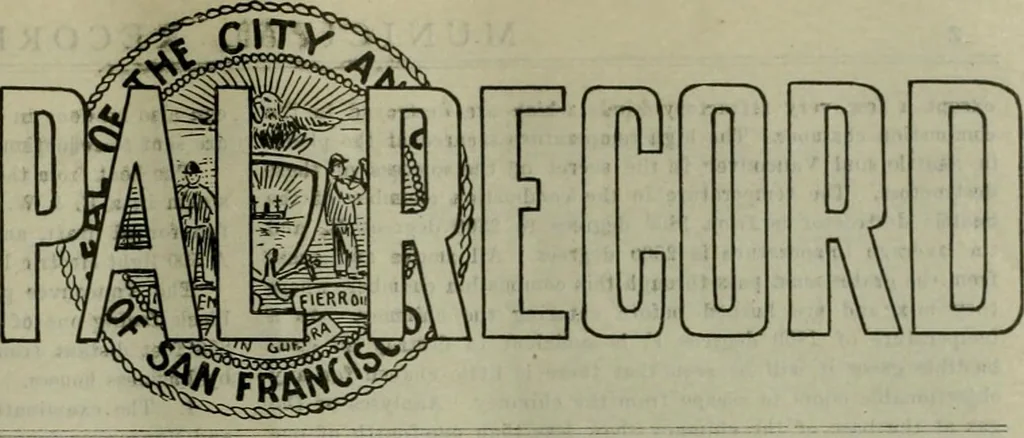 An illustration from Municipal record, 1908, leaf 32