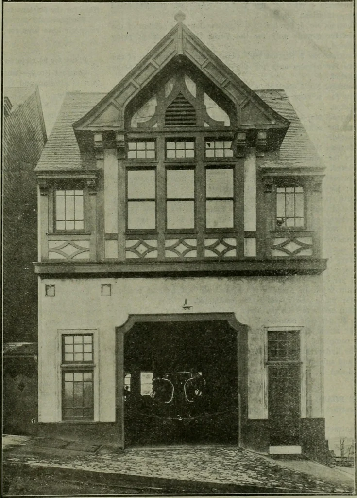 An illustration from Municipal record, 1908, leaf 96