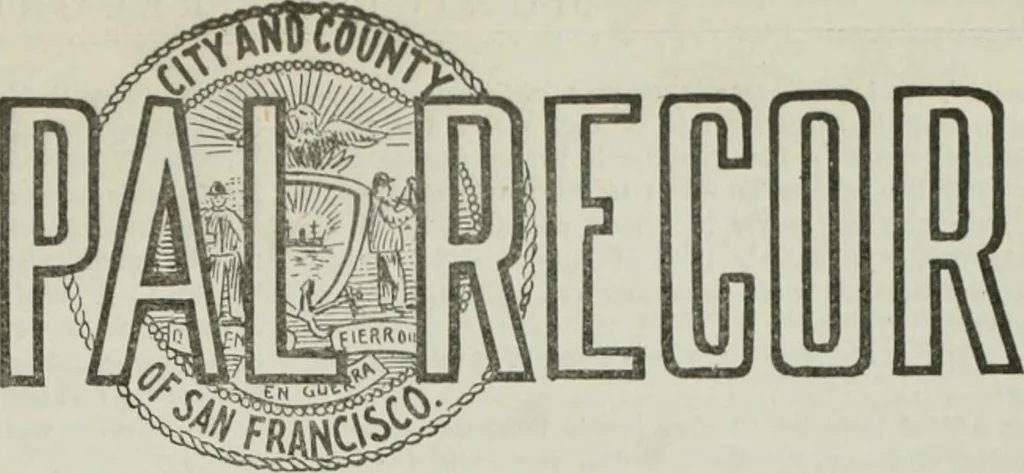 An illustration from Municipal record, 1908, leaf 124
