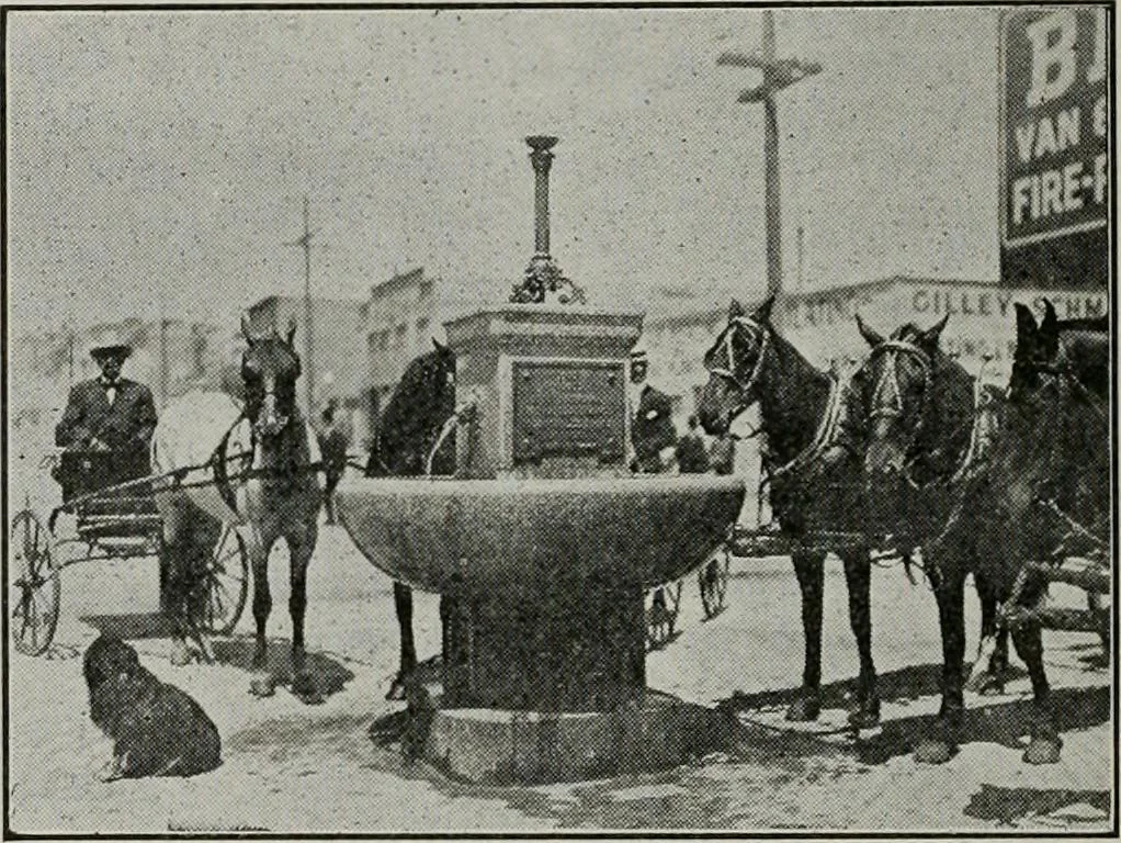 An illustration from Municipal record, 1908, leaf 227