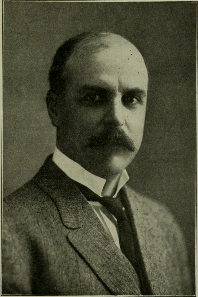 An illustration from Municipal record, 1908, leaf 16
