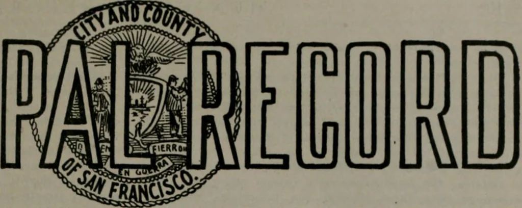 An illustration from Municipal record, 1908, leaf 16