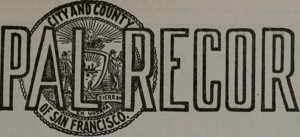 An illustration from Municipal record, 1908, leaf 256