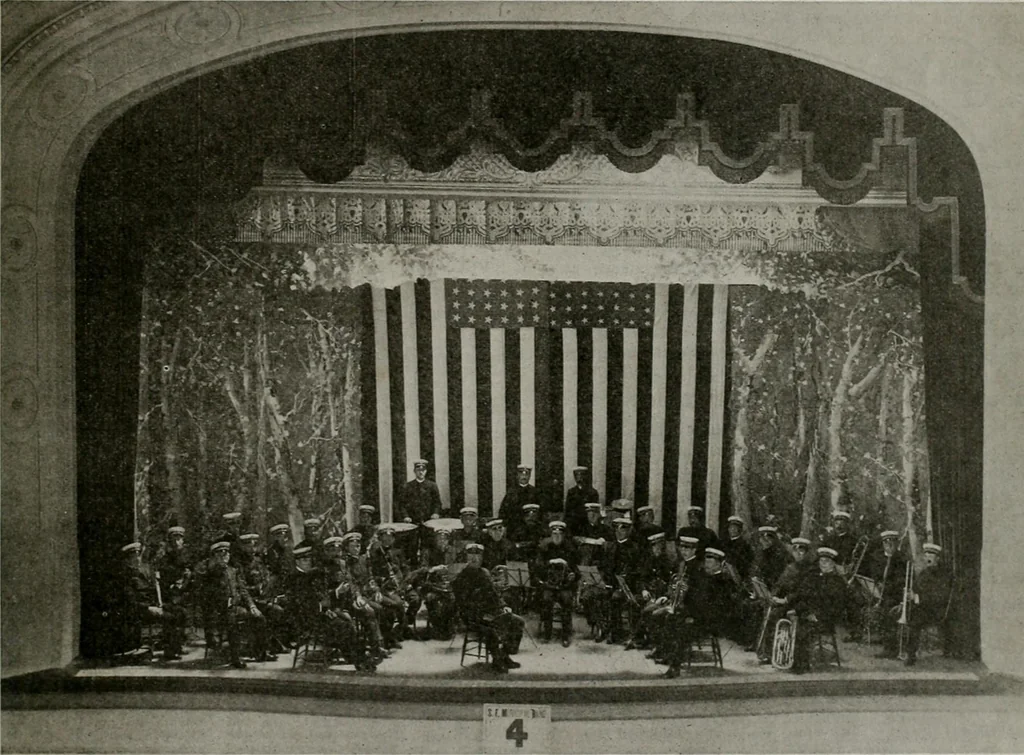 An illustration from Municipal record, 1908, leaf 242