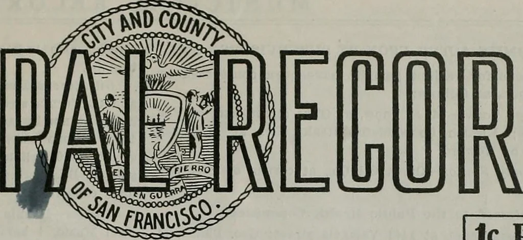 An illustration from Municipal record, 1908, leaf 274