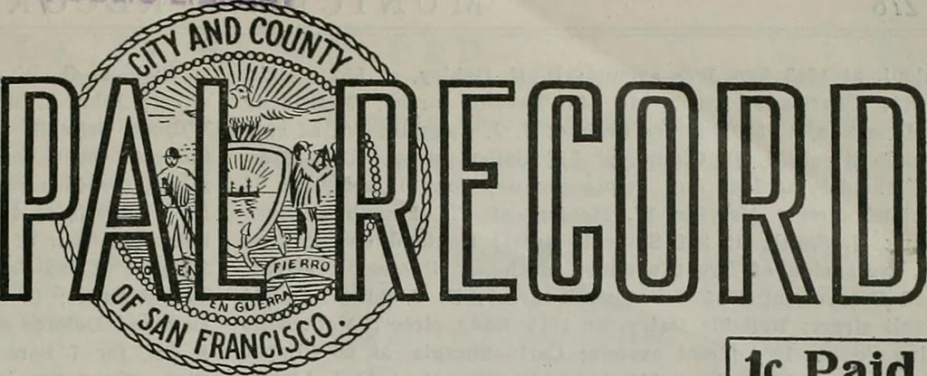 An illustration from Municipal record, 1908, leaf 282