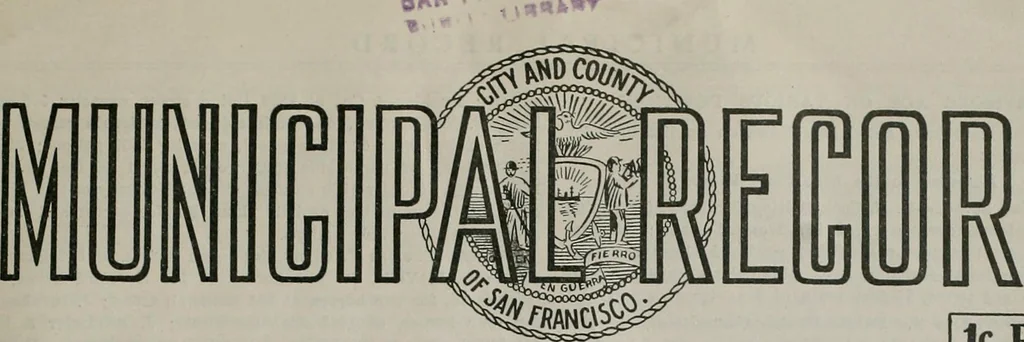 An illustration from Municipal record, 1908, leaf 346